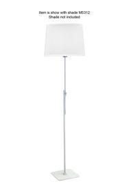 M5310  Habana Telescopic Floor Lamp 1 Light Without Shade White